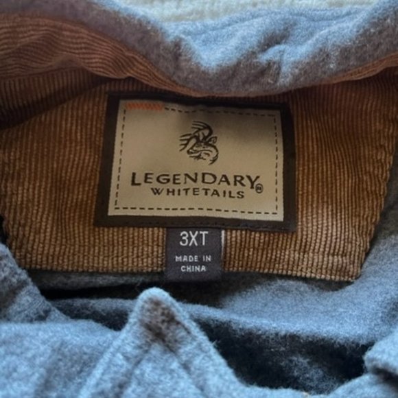 Men's Grey Flannel 3XLT Button Down Shirt EUC - Picture 3 of 3